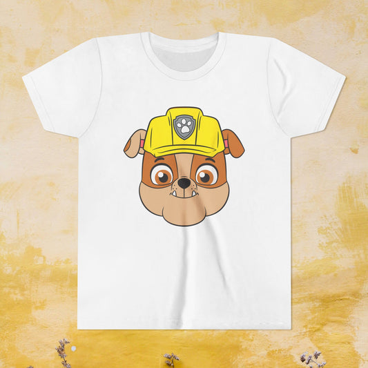 Rubble - Paw Patrol T-shirt - Animation TV Series Youth Short Sleeve Tee