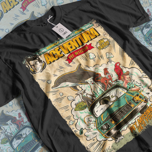 Ace Ventura Movie | Unisex Graphic Short Sleeve Tee