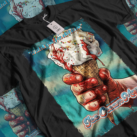 Ice Cream Man Horror Movie | Unisex Graphic Short Sleeve Tee