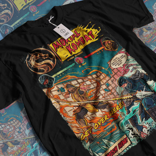 Mortal Kombat Action Video Game Movie | Unisex Graphic Short Sleeve Tee