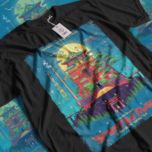 Ghibli's Spirited Away Anime Movie T-Shirt | Unisex Graphic Short Sleeve Tee