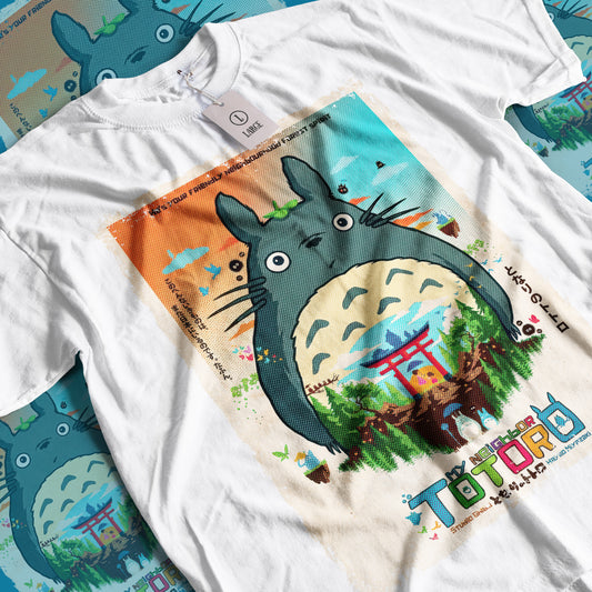 Ghibli's My Neighbor Totoro Anime Movie T-Shirt | Unisex Graphic Short Sleeve Tee
