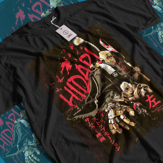 Hidari Animation Movie T-Shirt | Unisex Graphic Short Sleeve Tee