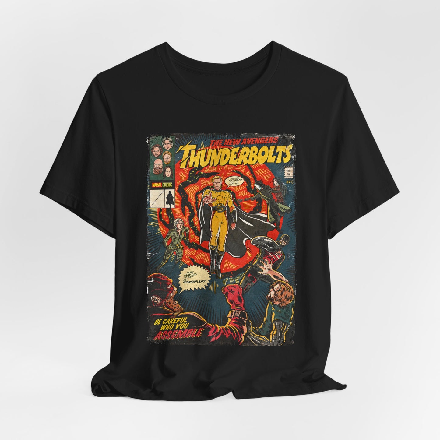 Thunderbolts Superhero Movie | Unisex Graphic Short Sleeve Tee