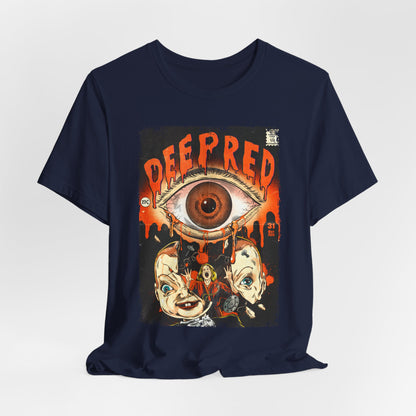 Deep Red Horror Movie | Unisex Graphic Short Sleeve Tee