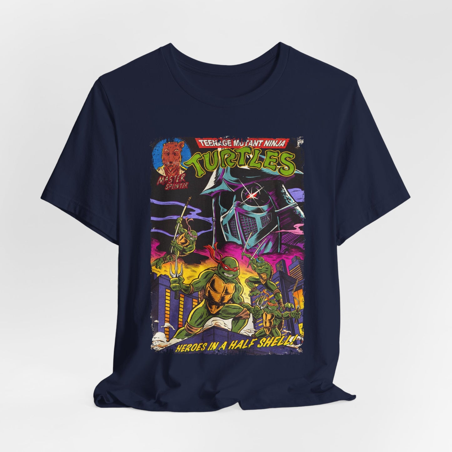 Teenage Mutant Ninja Turtles Animation Superhero Movie | Unisex Graphic Short Sleeve Tee