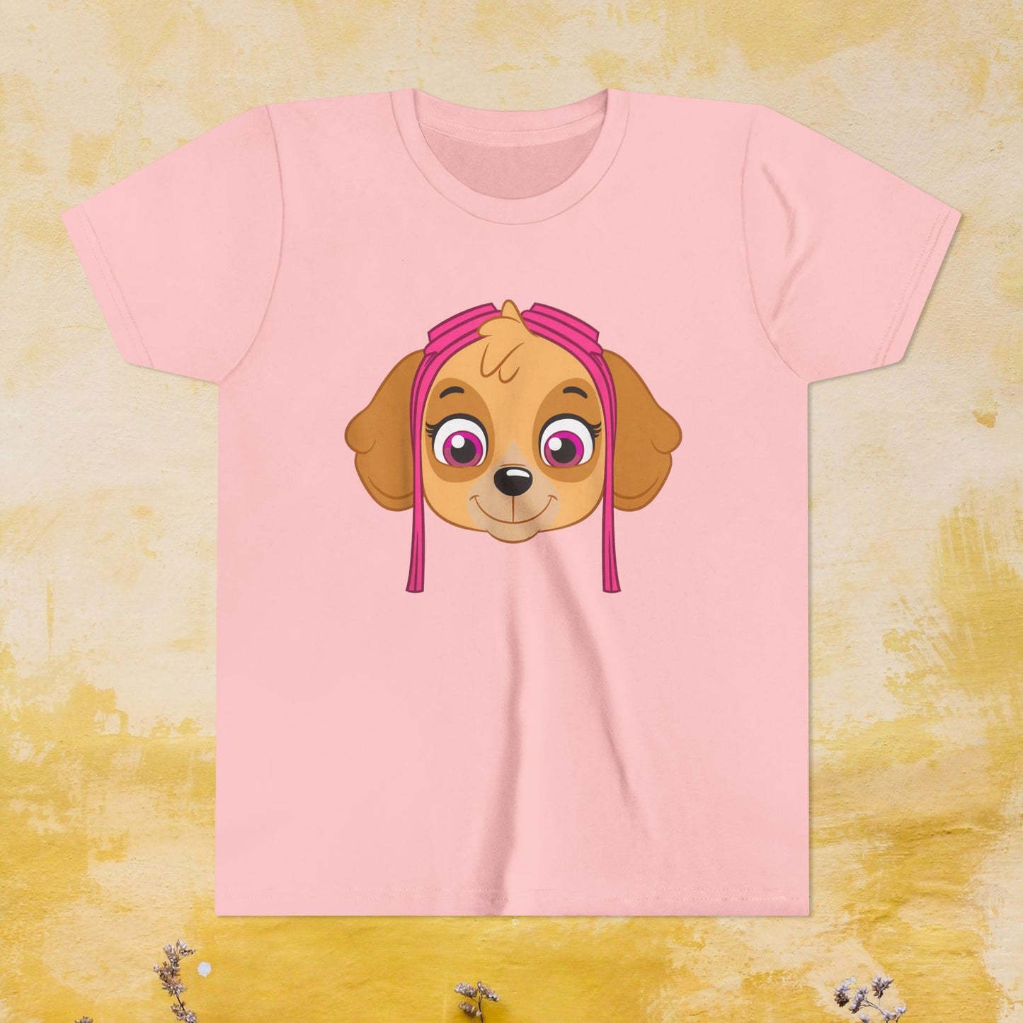 Skye - Paw Patrol T-shirt - Animation TV Series Youth Short Sleeve Tee