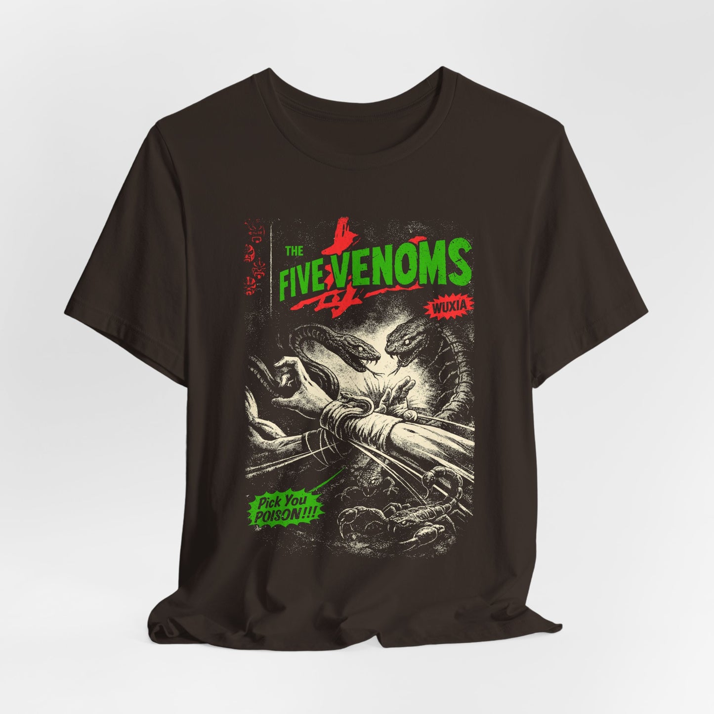 The Five Venoms Movie T-Shirt | Unisex Graphic Short Sleeve Tee