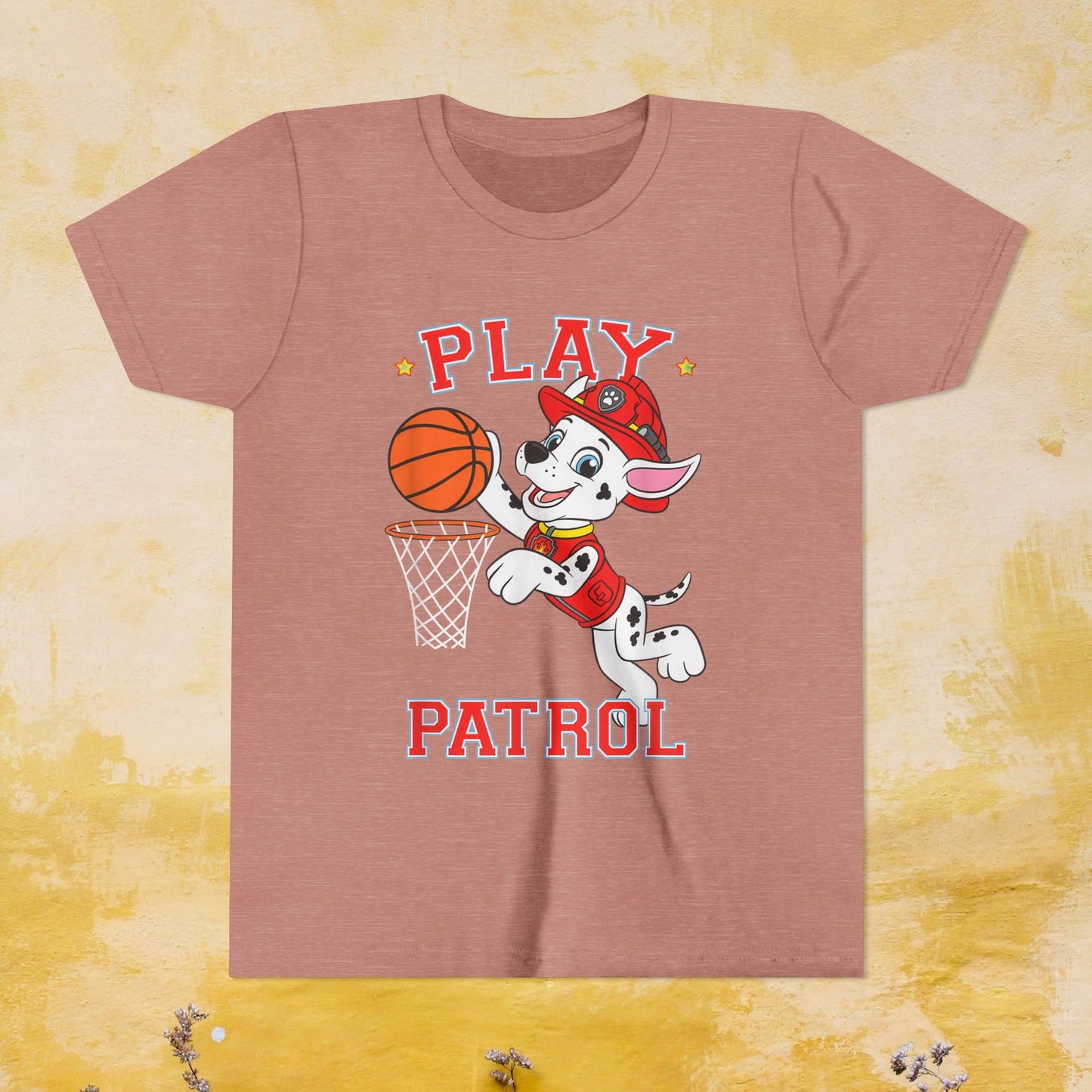 Play Patrol - Paw Patrol T-shirt - Animation TV Series Youth Short Sleeve Tee