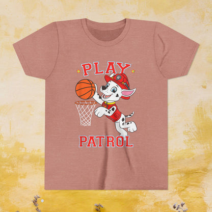 Play Patrol - Paw Patrol T-shirt - Animation TV Series Youth Short Sleeve Tee