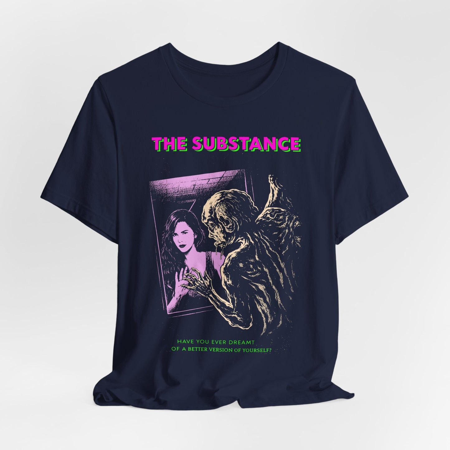 The Substance Horror Movie T-Shirt | Unisex Graphic Short Sleeve Tee