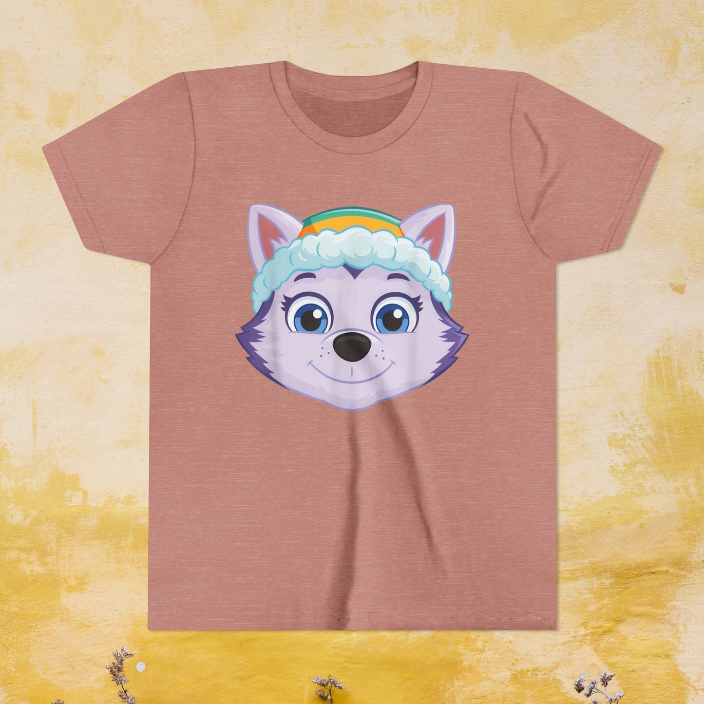 Everest - Paw Patrol T-shirt - Animation TV Series Youth Short Sleeve Tee