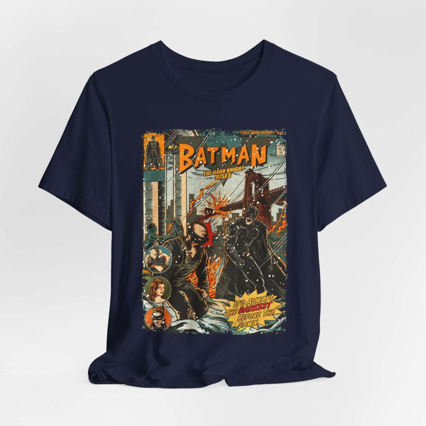 Batman Superhero Movie | Unisex Graphic Short Sleeve Tee