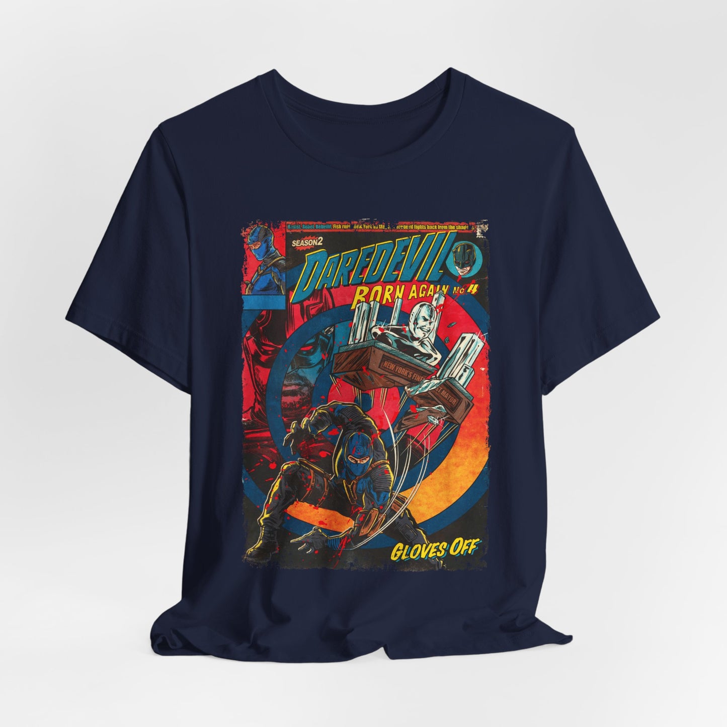 Daredevil Superhero TV Series | Unisex Graphic Short Sleeve Tee