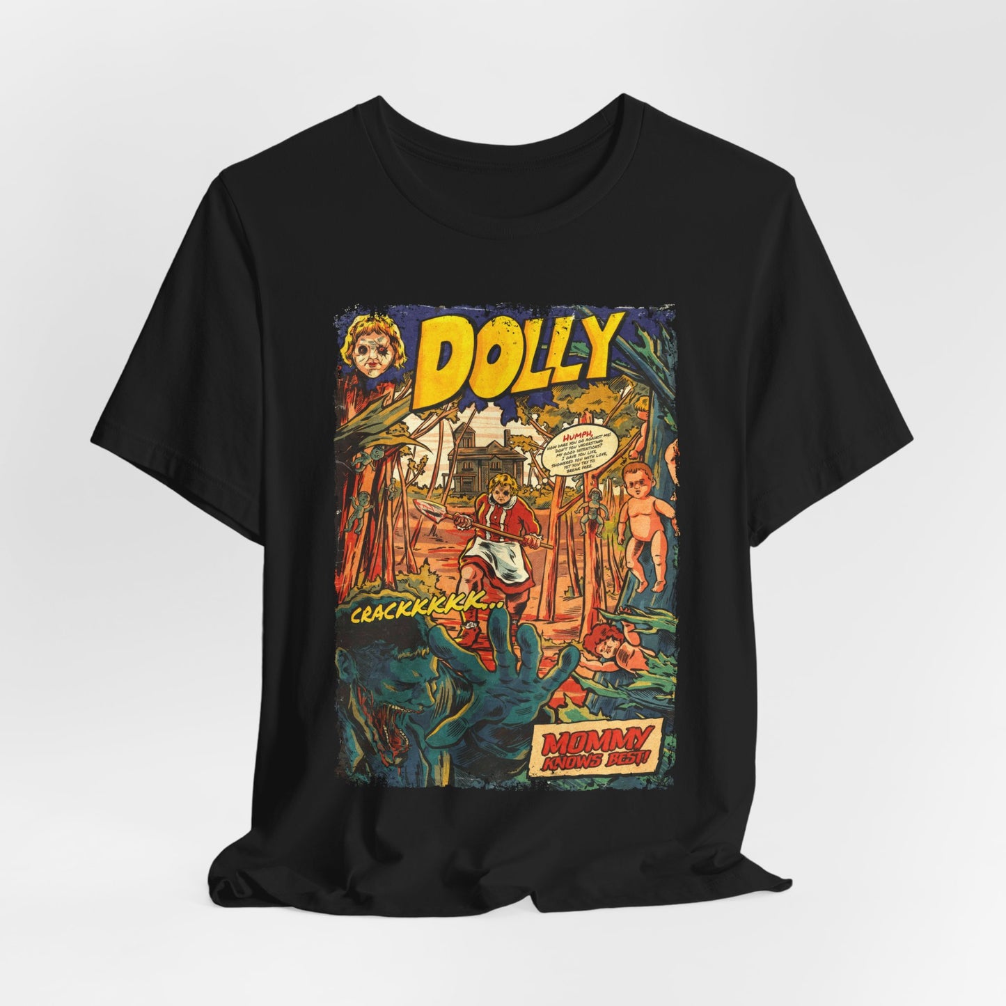 Dolly Horror Movie | Unisex Graphic Short Sleeve Tee