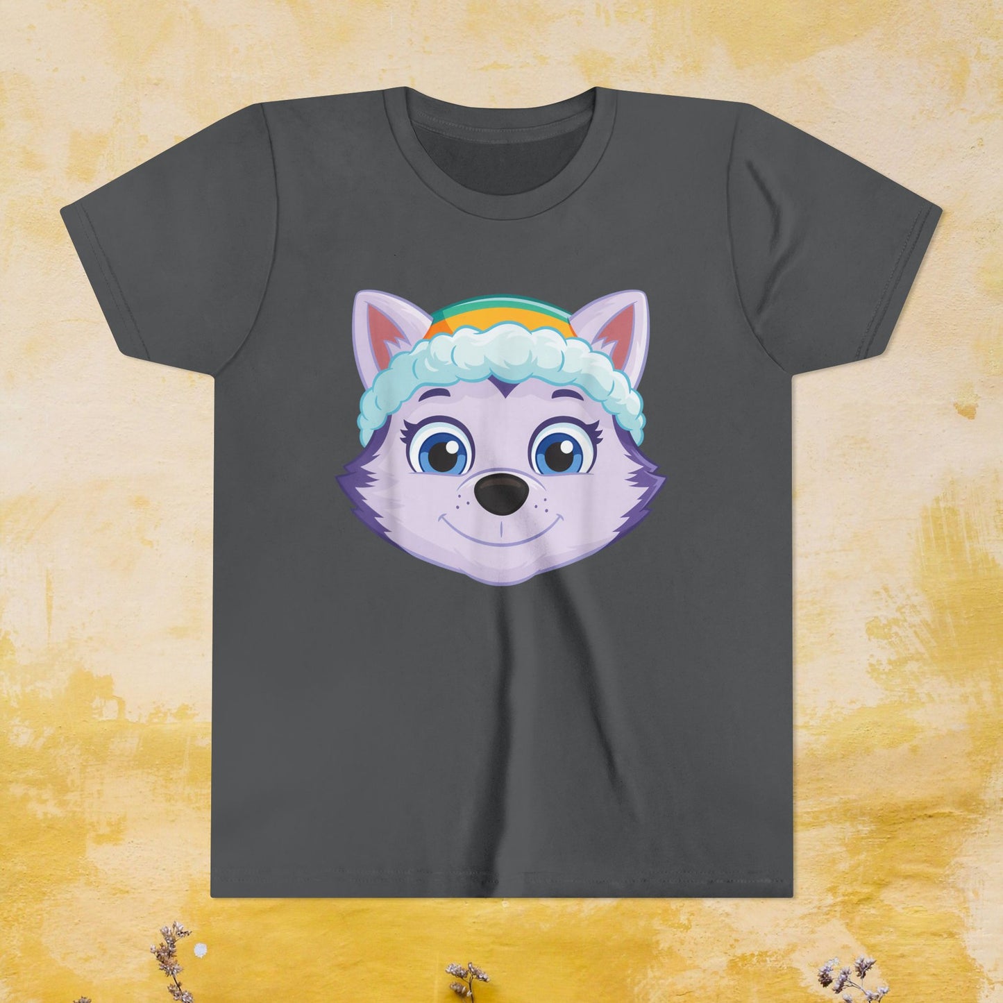 Everest - Paw Patrol T-shirt - Animation TV Series Youth Short Sleeve Tee