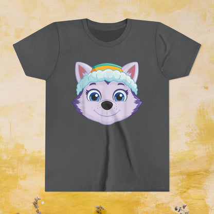 Everest - Paw Patrol T-shirt - Animation TV Series Youth Short Sleeve Tee