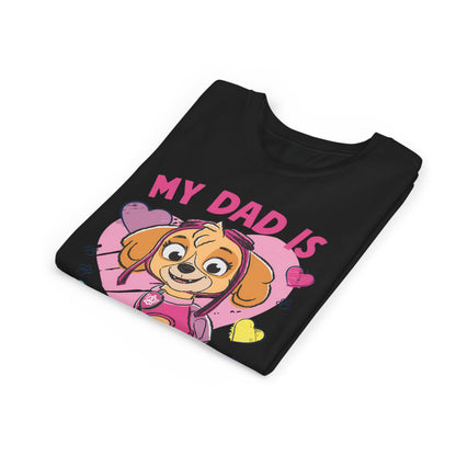 My Dad is Pawsome - Paw Patrol Father's Day T-shirt - Animation TV Series Youth Short Sleeve Tee