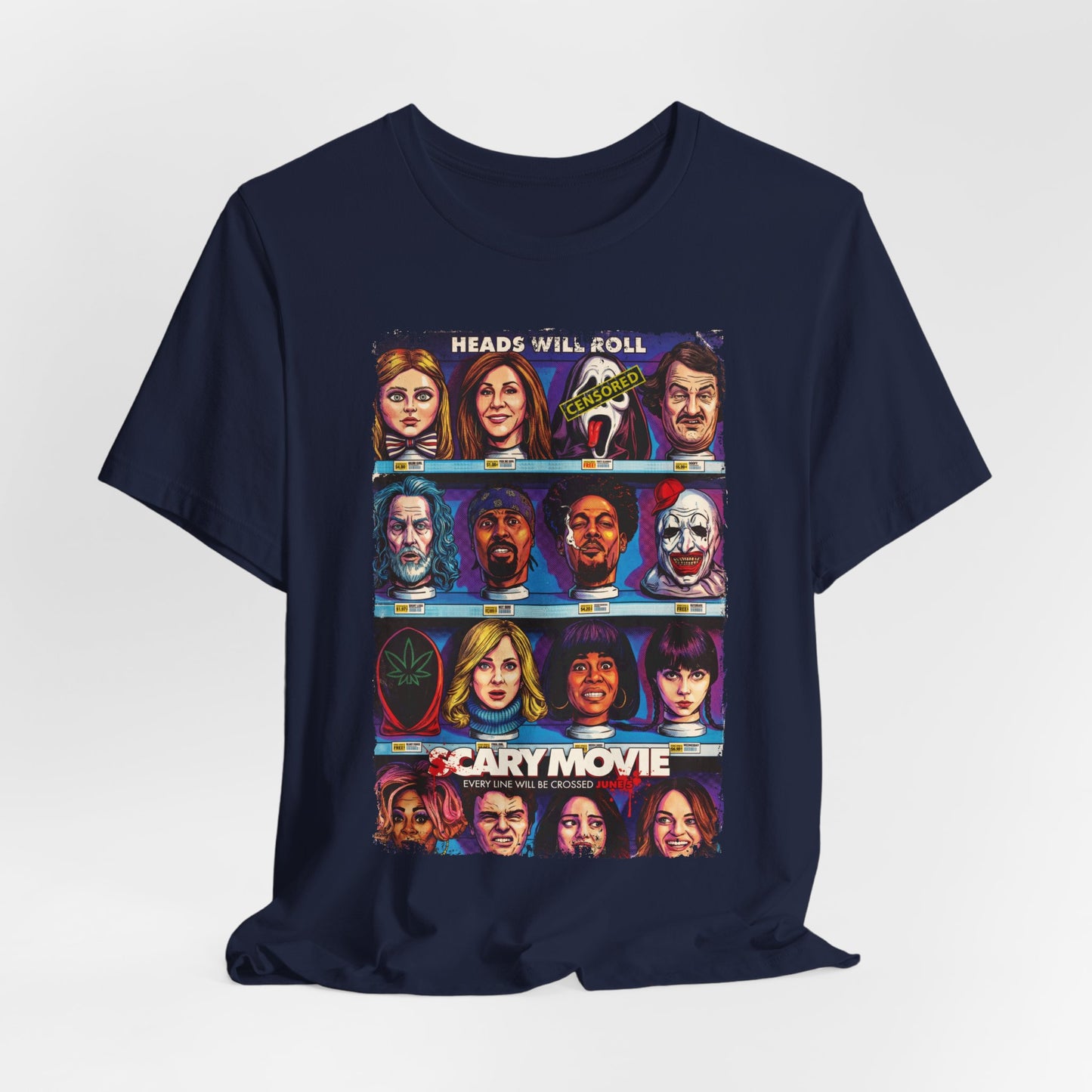Scary Movie Horror Movies | Unisex Graphic Short Sleeve Tee
