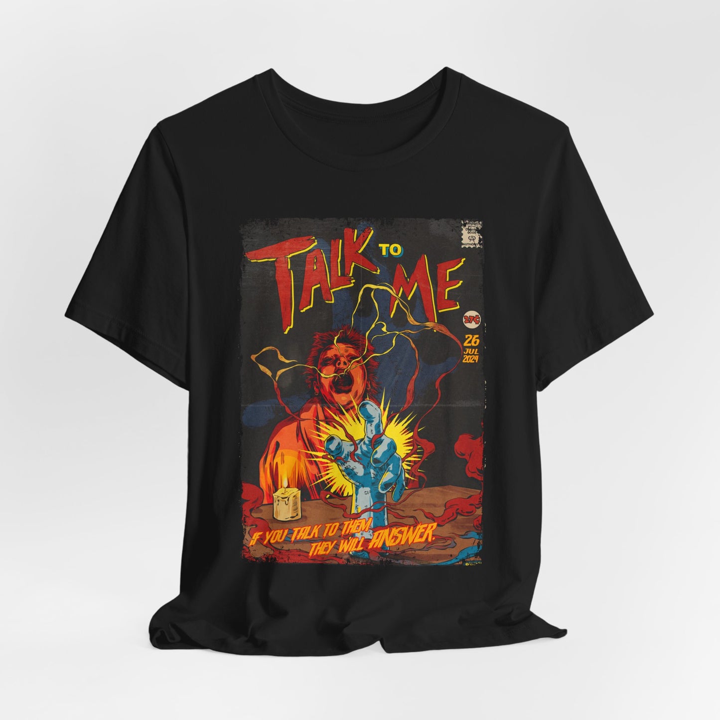 Talk to Me Horror Movie | Unisex Graphic Short Sleeve Tee