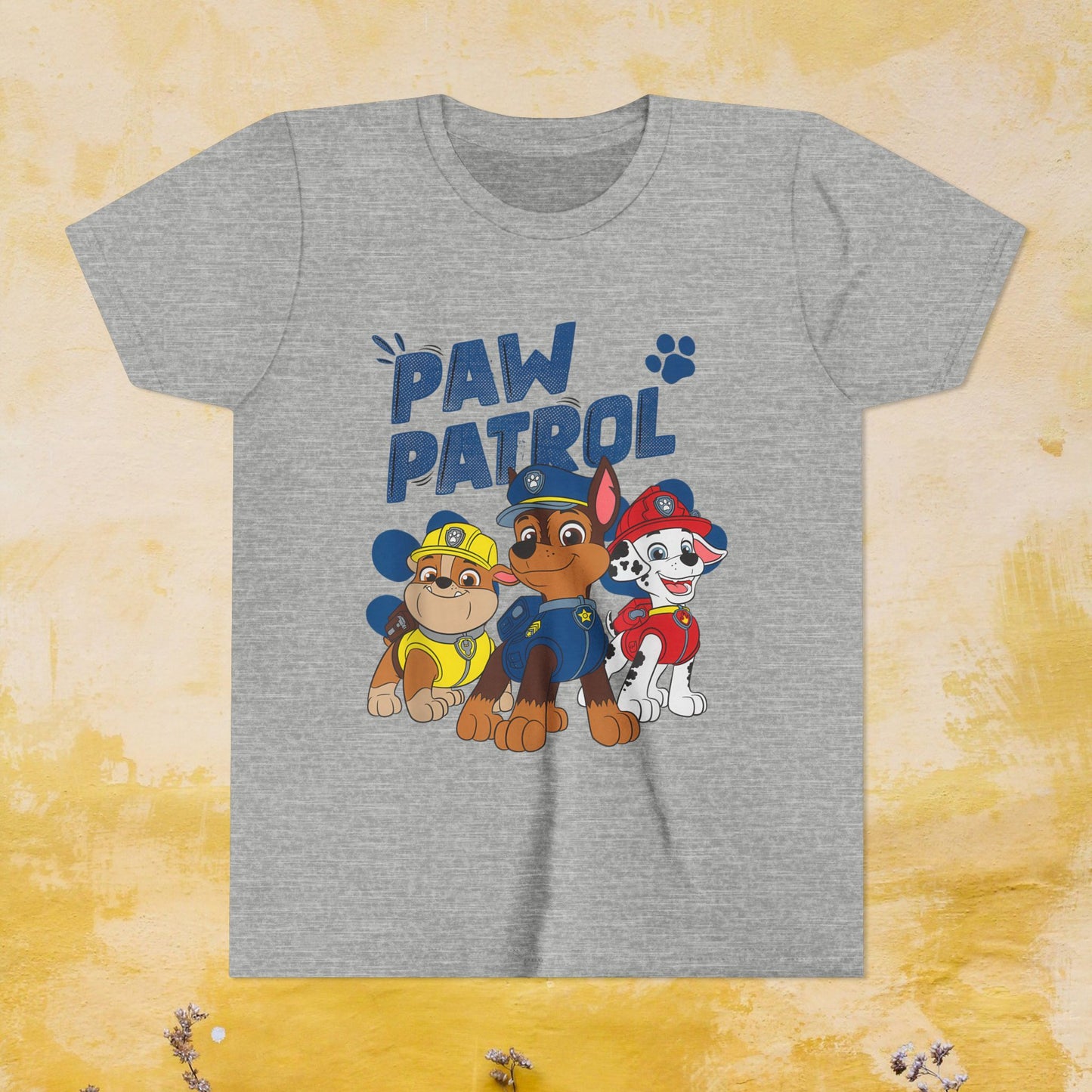 Paw Patrol T-shirt - Animation TV Series Youth Short Sleeve Tee