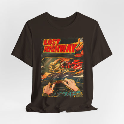 Lost Highway Horror Movie | Unisex Graphic Short Sleeve Tee