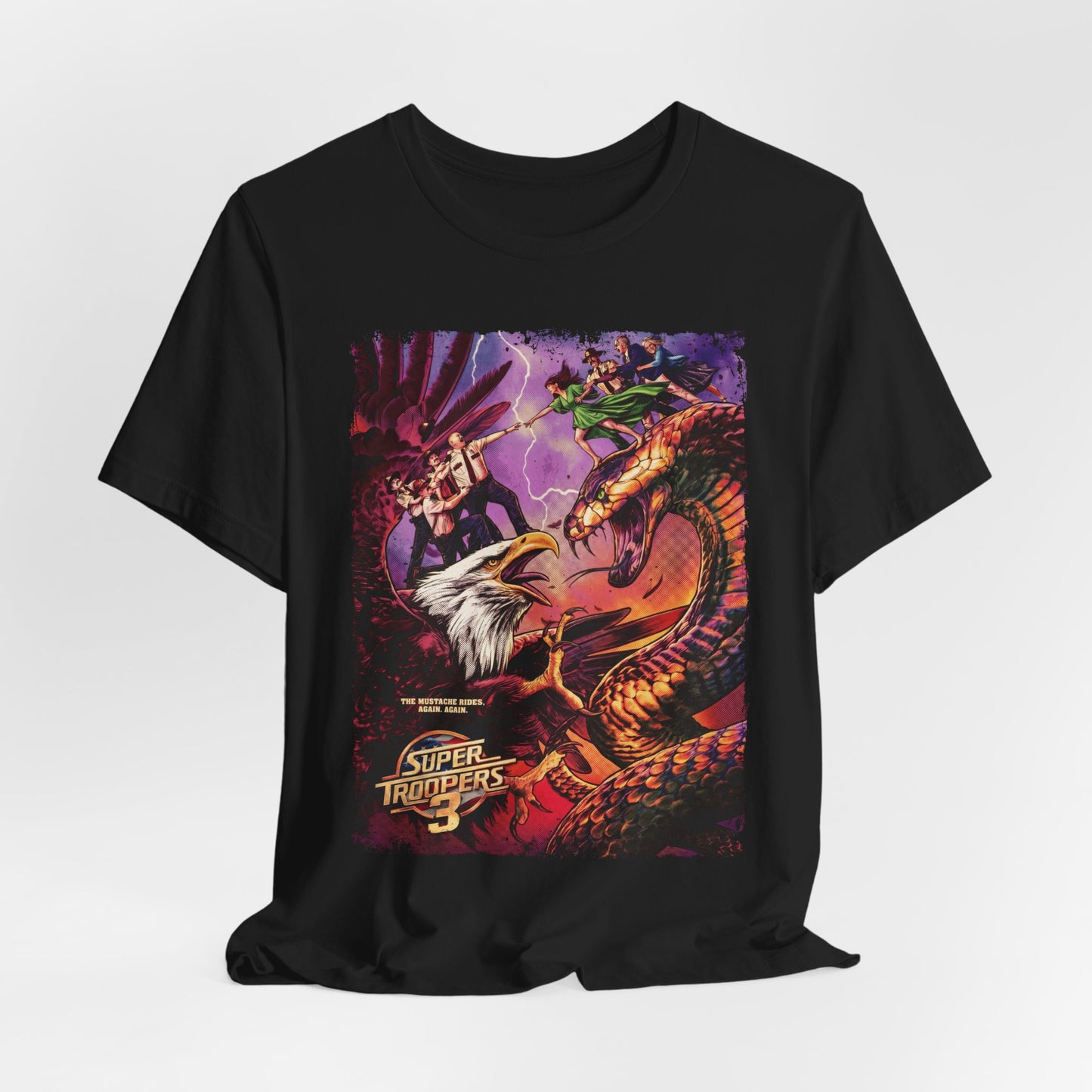 Super Troopers 3 Movie T-Shirt | Unisex Graphic Short Sleeve Tee