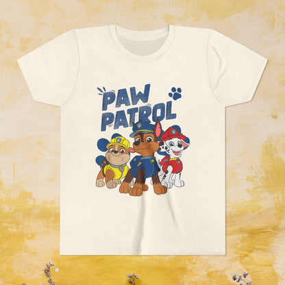 Paw Patrol T-shirt - Animation TV Series Youth Short Sleeve Tee