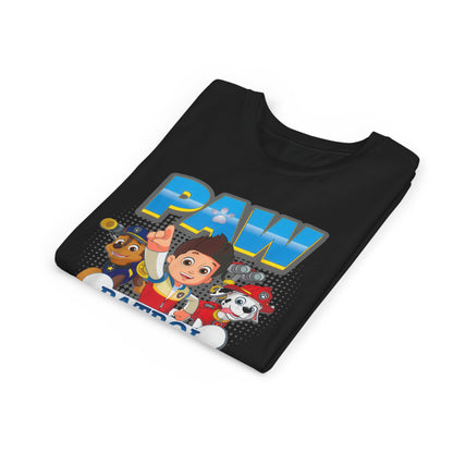 Paw Patrol T-shirt - Animation TV Series Youth Short Sleeve Tee