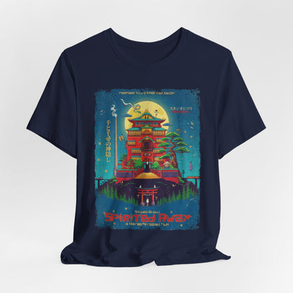 Ghibli's Spirited Away Anime Movie T-Shirt | Unisex Graphic Short Sleeve Tee