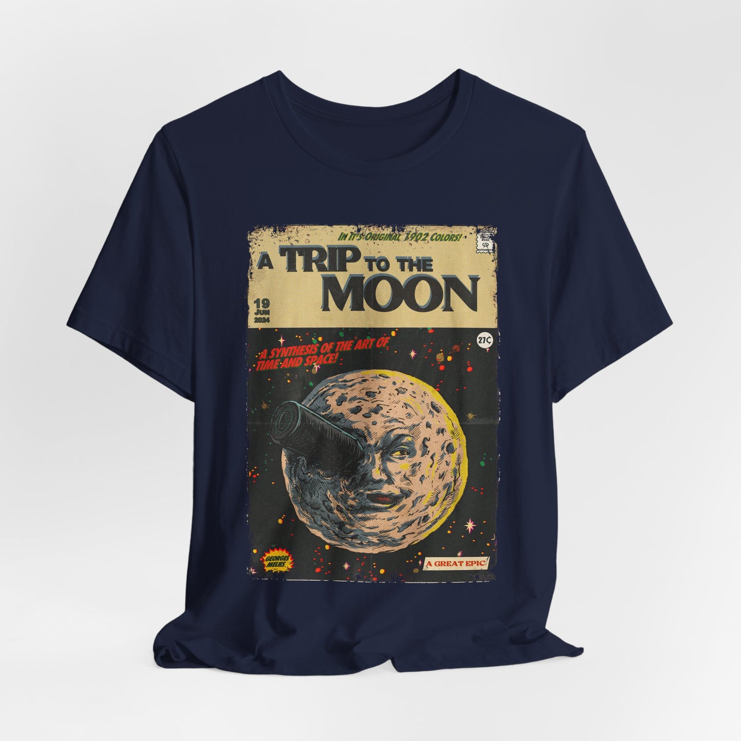 A Trip to The Moon Horror Movie | Unisex Graphic Short Sleeve Tee