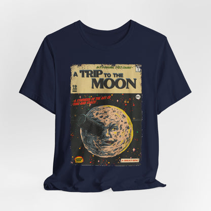 A Trip to The Moon Horror Movie | Unisex Graphic Short Sleeve Tee