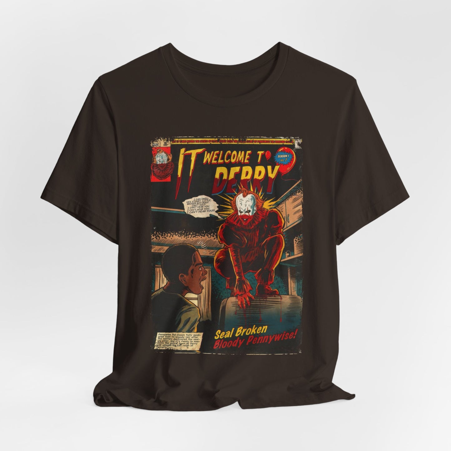 IT Welcome To Derry Horror TV Series | Unisex Graphic Short Sleeve Tee