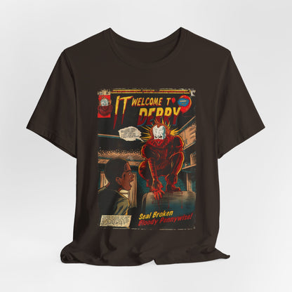 IT Welcome To Derry Horror TV Series | Unisex Graphic Short Sleeve Tee