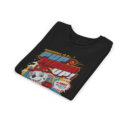 Marshall is a Pup Fired Up - Paw Patrol T-shirt - Animation TV Series Youth Short Sleeve Tee