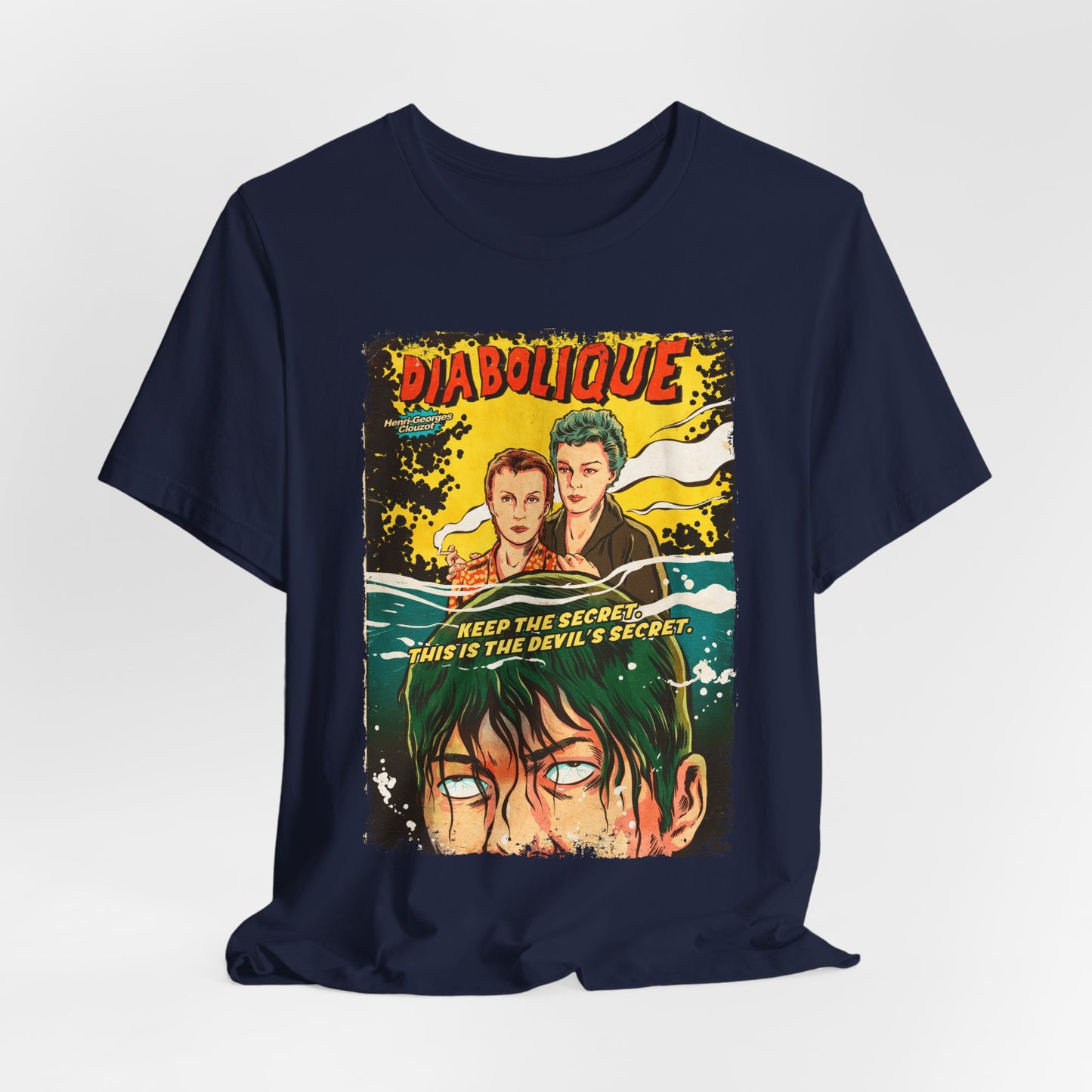 Diabolique Horror Movie T-Shirt | Unisex Graphic Short Sleeve Tee