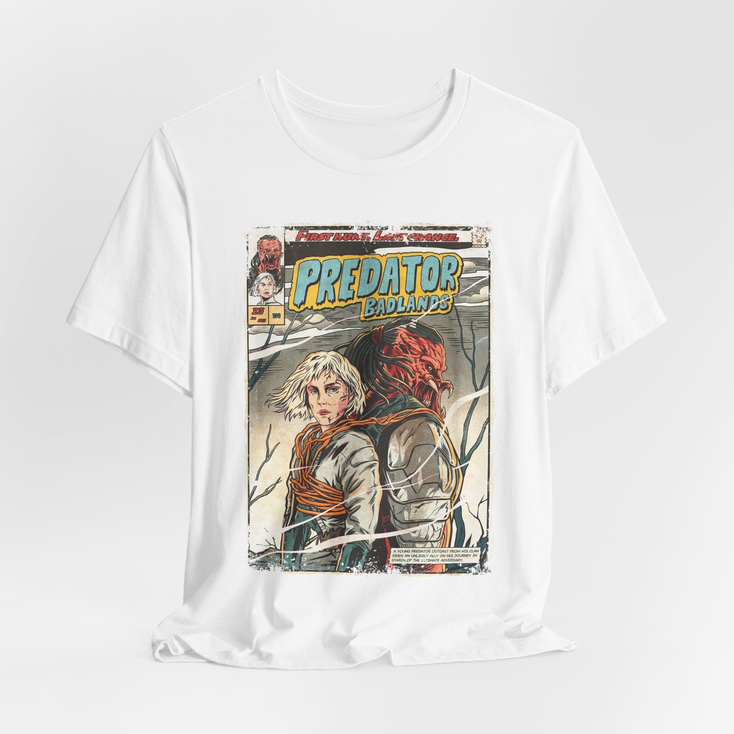 Predator Badlands Sci-fi Movie | Unisex Graphic Short Sleeve Tee