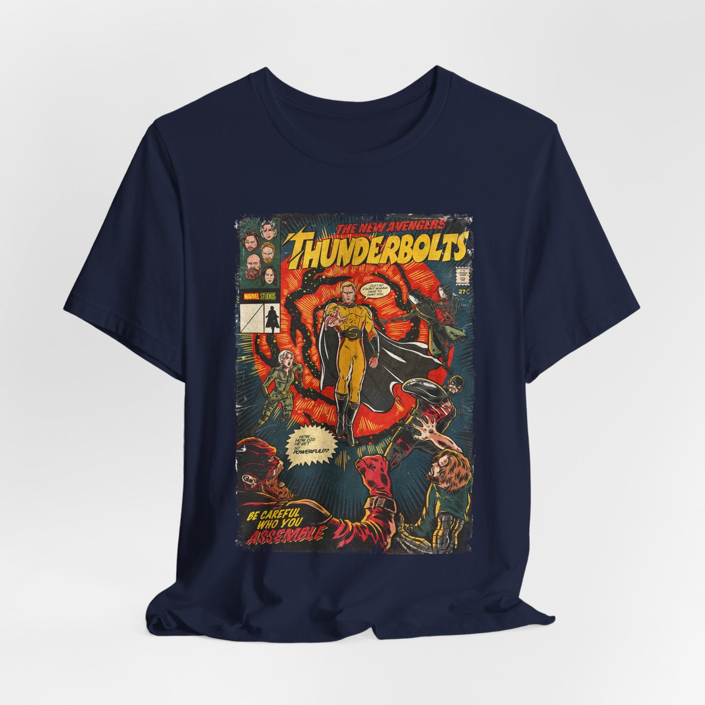 Thunderbolts Superhero Movie | Unisex Graphic Short Sleeve Tee