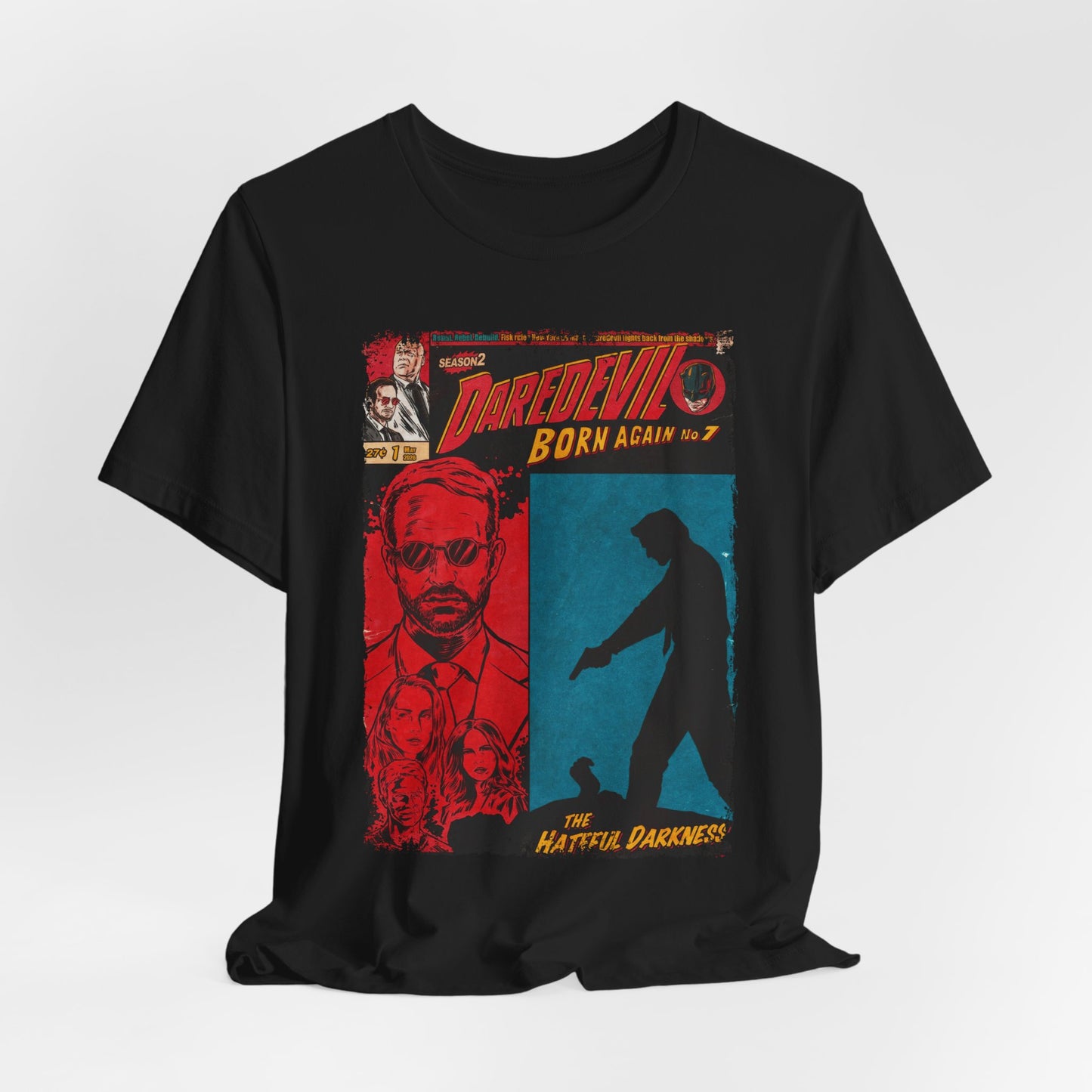 Daredevil Superhero TV Series | Unisex Graphic Short Sleeve Tee