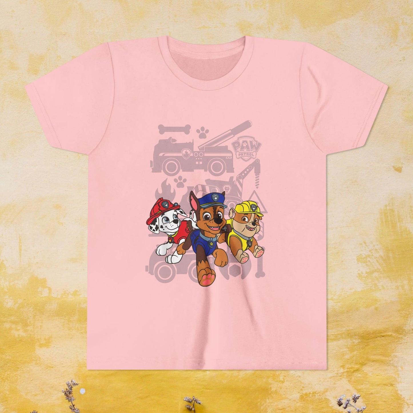 Paw Patrol T-shirt - Animation TV Series Youth Short Sleeve Tee