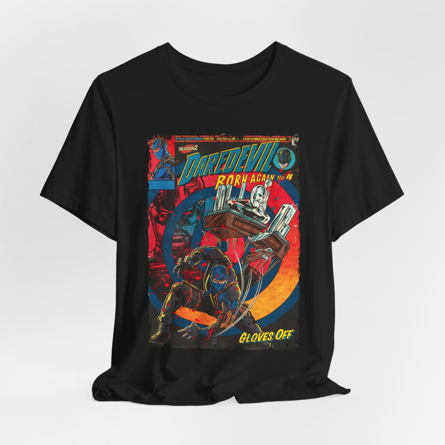 Daredevil Superhero TV Series | Unisex Graphic Short Sleeve Tee