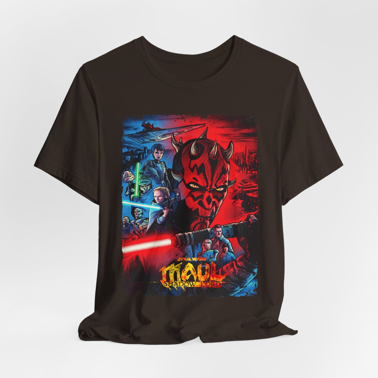 Star Wars Maul - Shadow Lord TV Series | Unisex Graphic Short Sleeve Tee