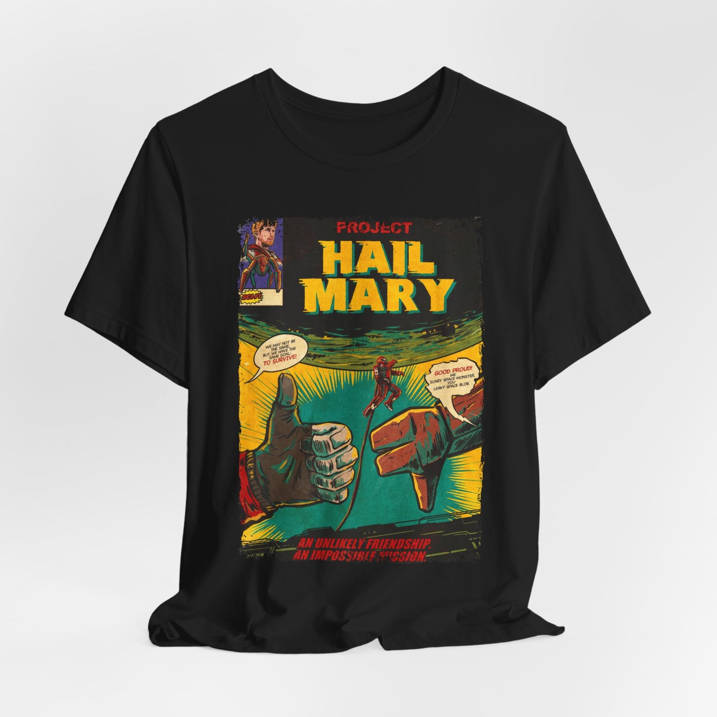 Project Hail Mary Horror Sci-fi TV Series | Unisex Graphic Short Sleeve Tee