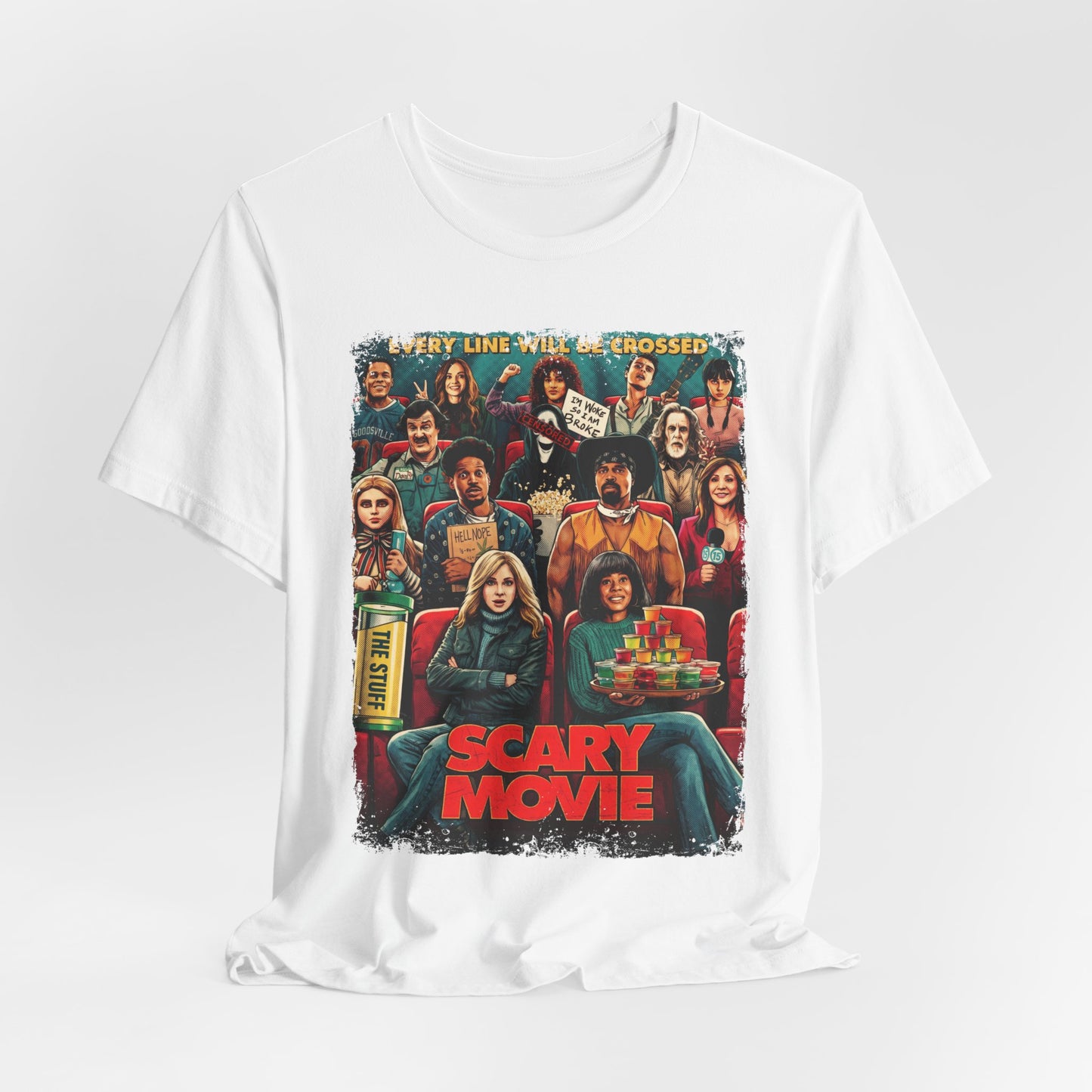 Scary Movie Horror Movies | Unisex Graphic Short Sleeve Tee
