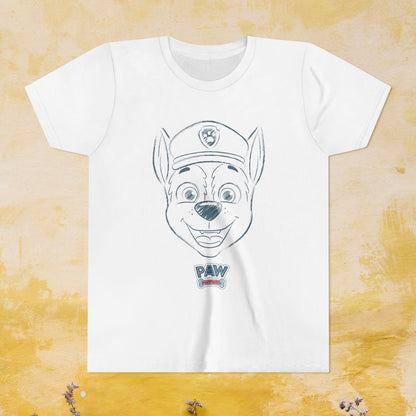 Paw Patrol T-shirt - Animation TV Series Youth Short Sleeve Tee