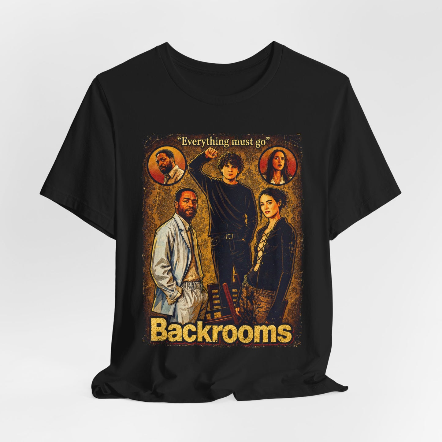 Backrooms Horror Movie | Unisex Graphic Short Sleeve Tee