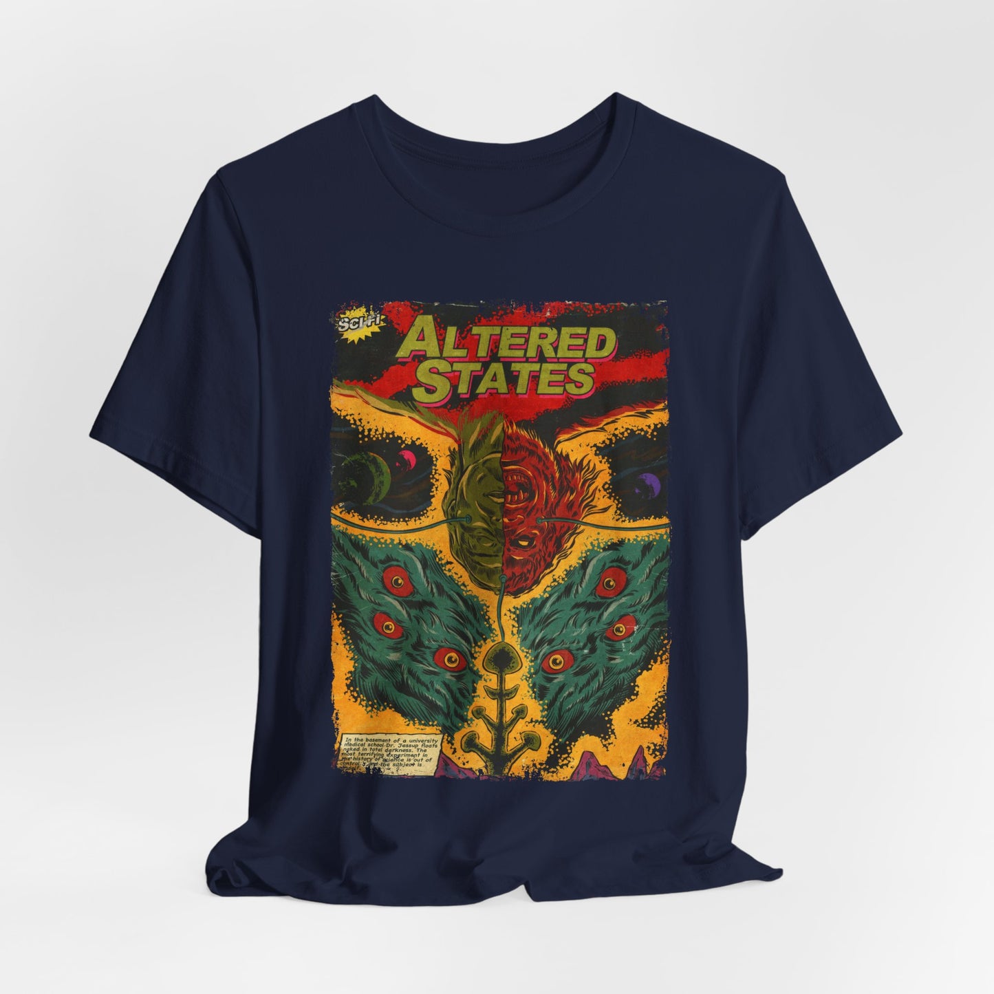 Altered States Horror Movie | Unisex Graphic Short Sleeve Tee