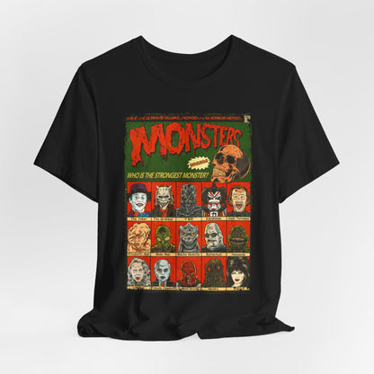 Monsters Horror Movie | Unisex Graphic Short Sleeve Tee