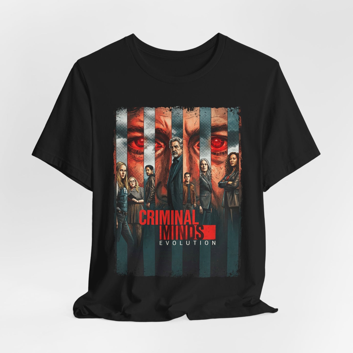 Criminal Minds TV Series T-Shirt | Unisex Graphic Short Sleeve Tee