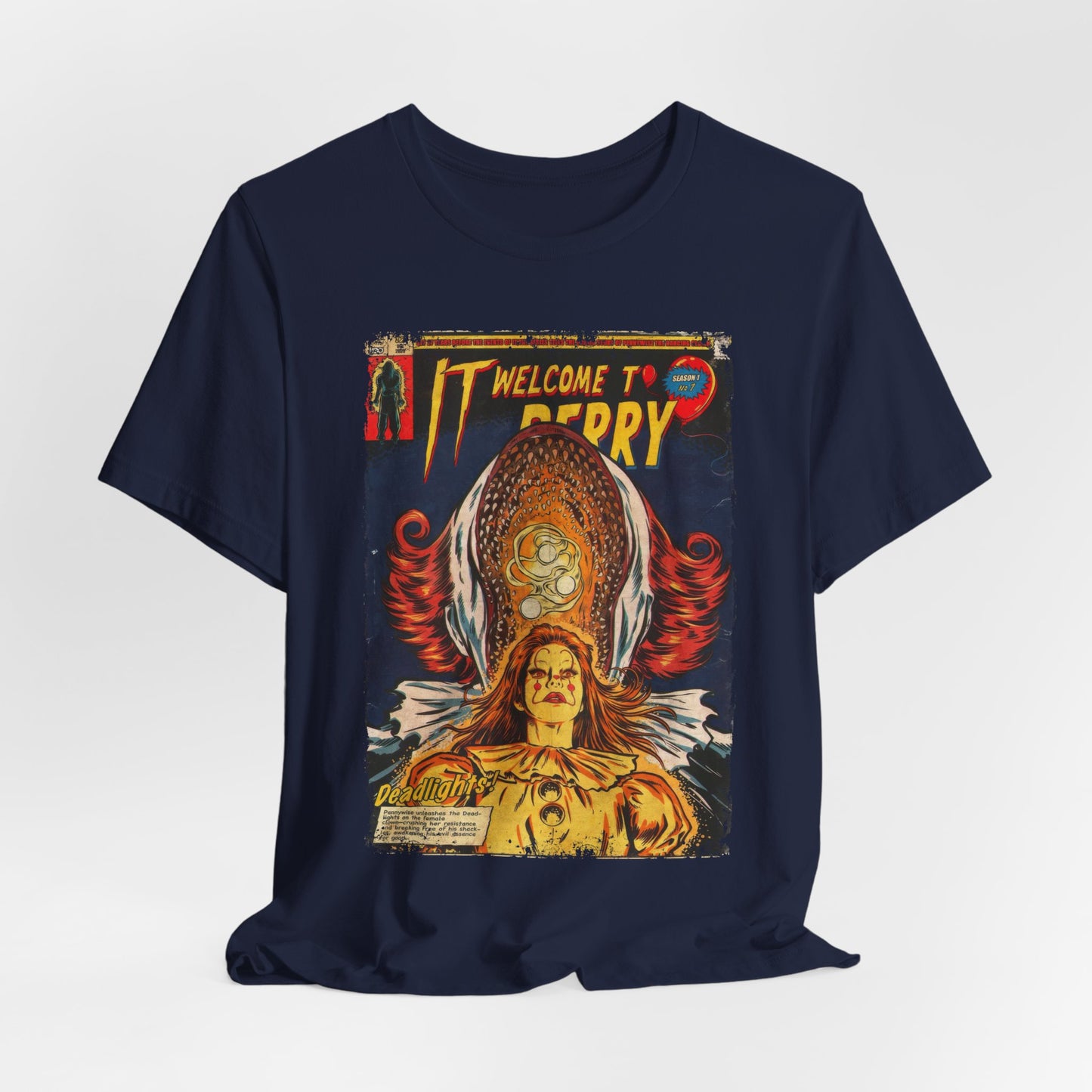 IT Welcome To Derry Horror TV Series | Unisex Graphic Short Sleeve Tee